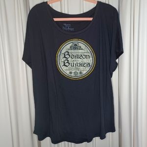 Harry Potter graphic T-shirt 3XL black